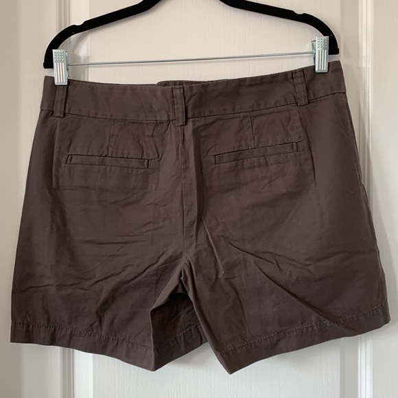 LOFT Brown 100% Cotton 5.5” Inseam Shorts Size 8 New With Tag - Picture 10 of 14